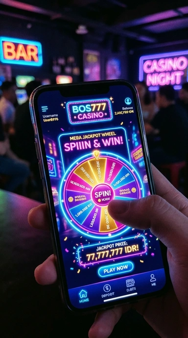 Screenshot kategori aplikasi populer di bos777.
